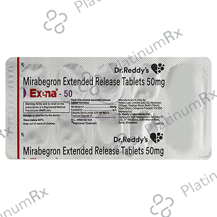 Exena ER 50mg Tablet 10s