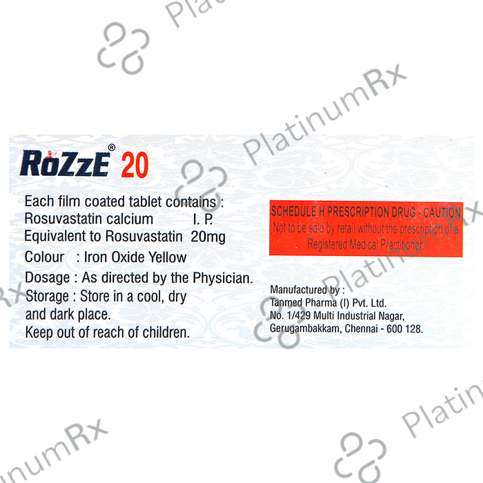 Rozze 20 Tablet