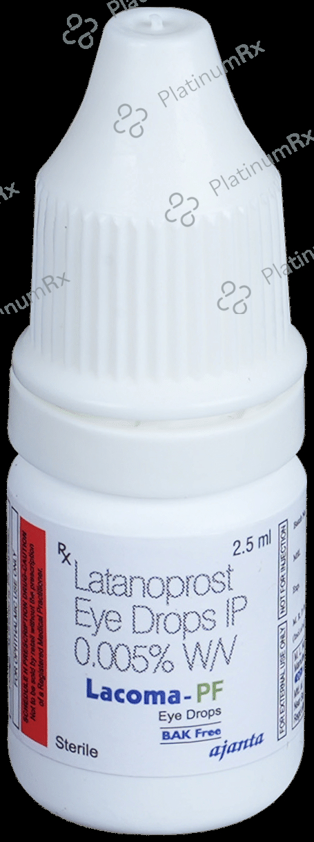 Lacoma PF 0.005% Eye Drop BAK Free