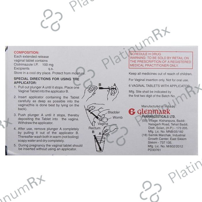 Candid V6 100mg Tablet ER 6s