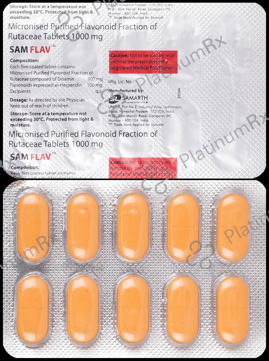 Samflav 900mg/100mg Tablet