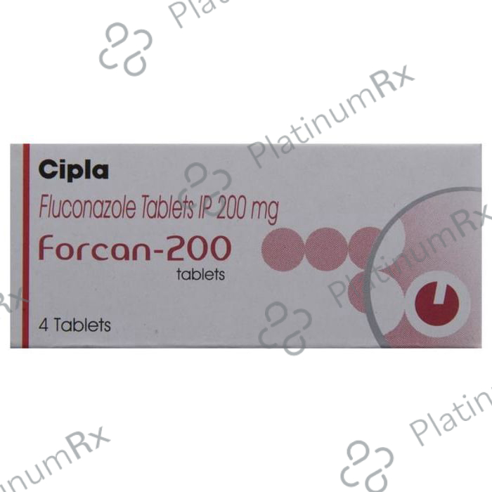 Forcan 200mg Tablet 4s