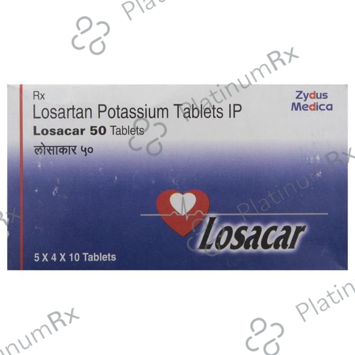 Losacar 50mg Tablet 10s