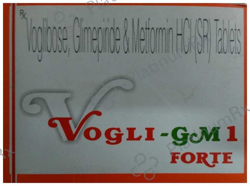 Vogli GM 1/500/0.3mg Tablet SR 10s