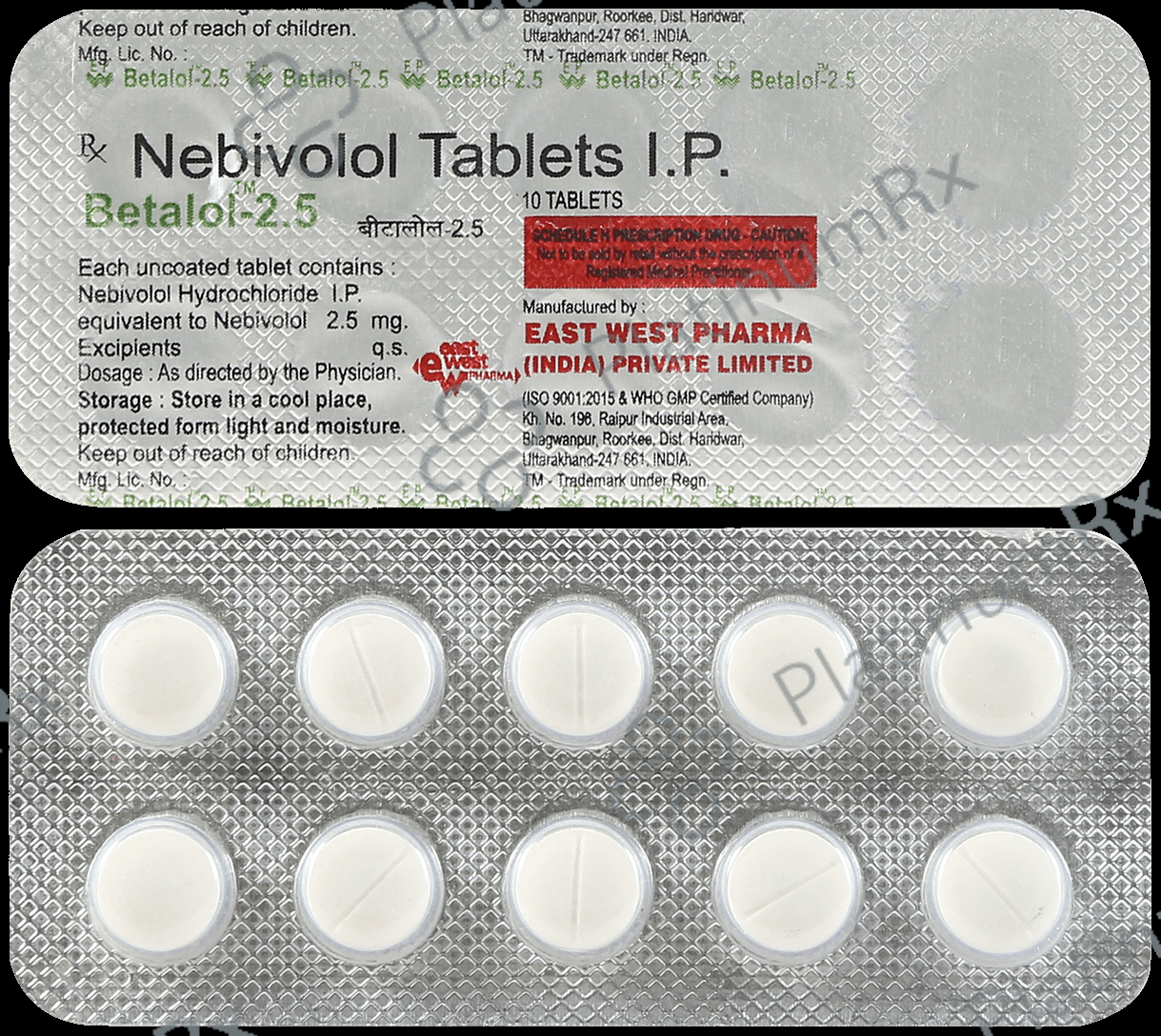 Betalol 2.5mg Tablet