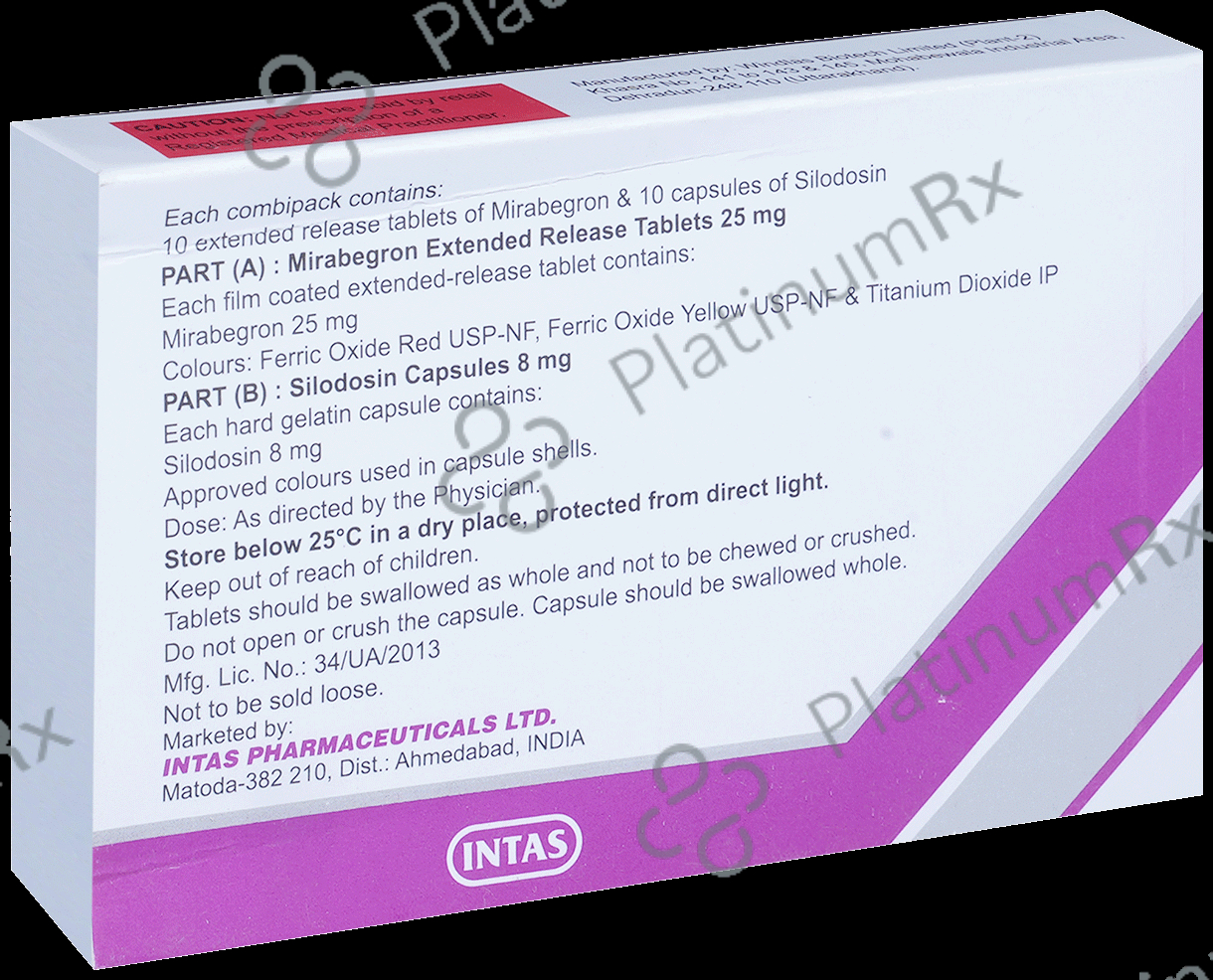 Silotime M 25/8mg Kit 1s