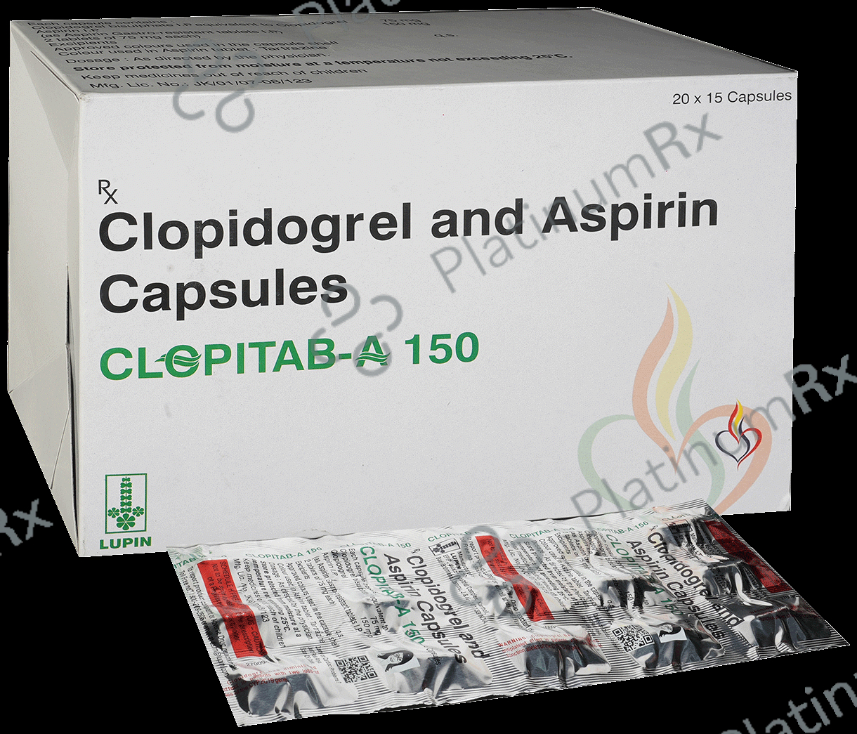 Clopitab A 150/75mg Capsule 15s