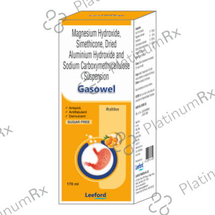 Gasowel Orange Flavour Oral Suspension 170ml