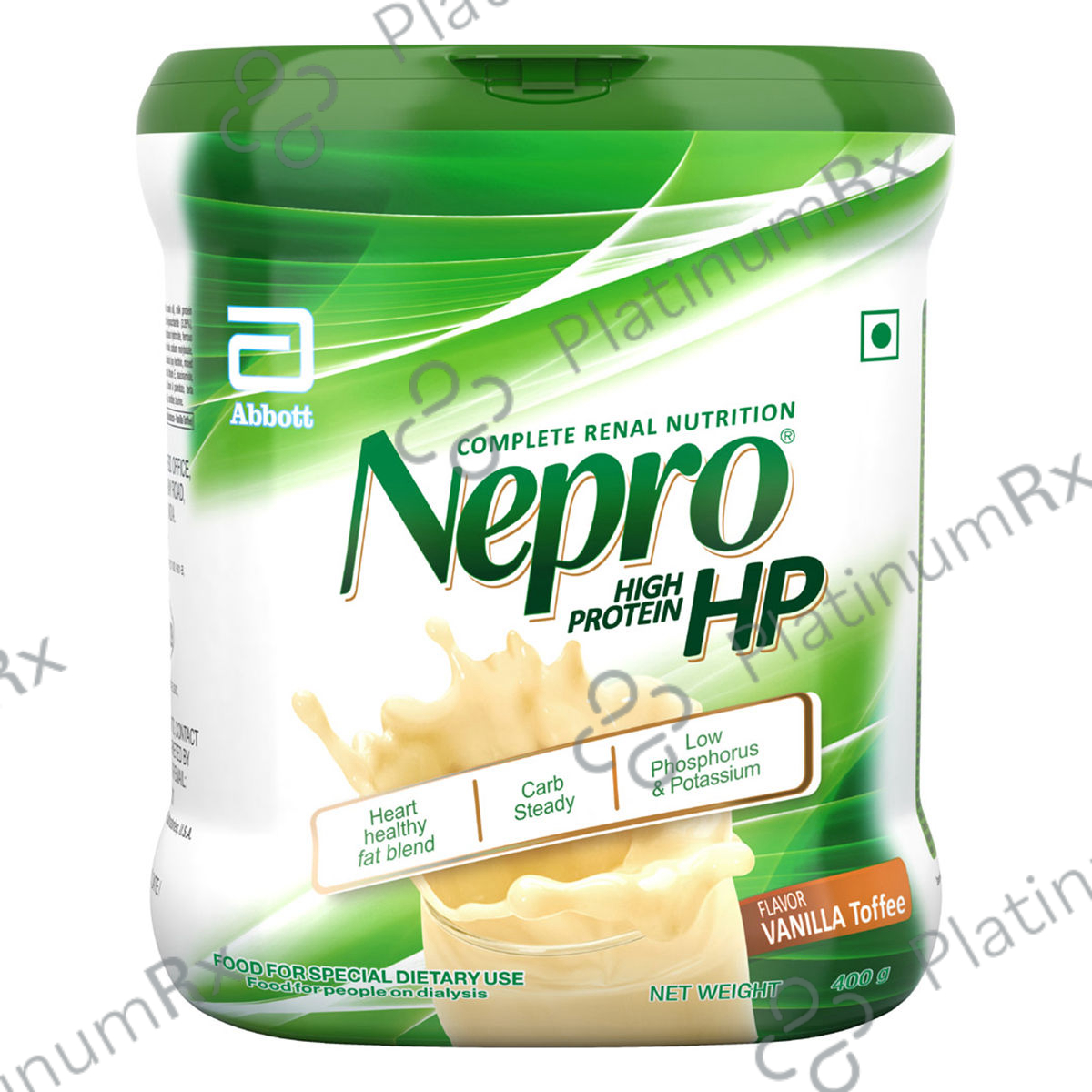 Nepro Complete Renal Nutrition High Protein Vanilla Toffee Flavour Powder 400gm