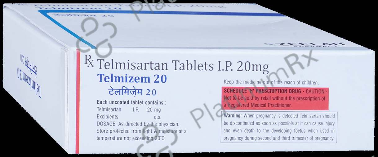 Telmizem 20 Tablet