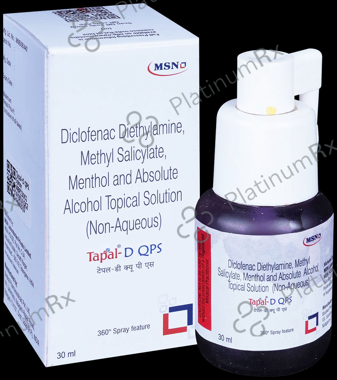 Tapal D QPS Spray 30ml
