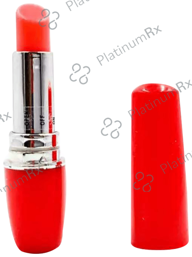 Gizmoswala Lipstick Vibrator for Women - Portable & Easy to Use - Handy & East to Carry Massager for Women Red