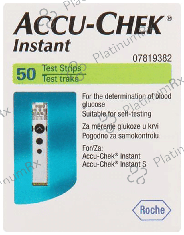 Accu Chek Instant Test Strip 50s (Only Strip)