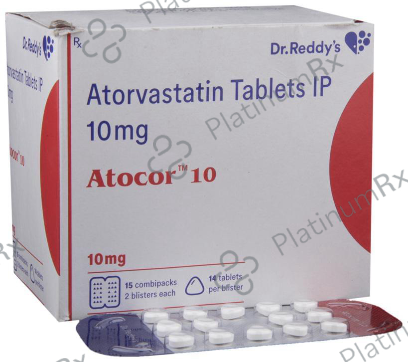 Atocor 10mg Tablet 14s