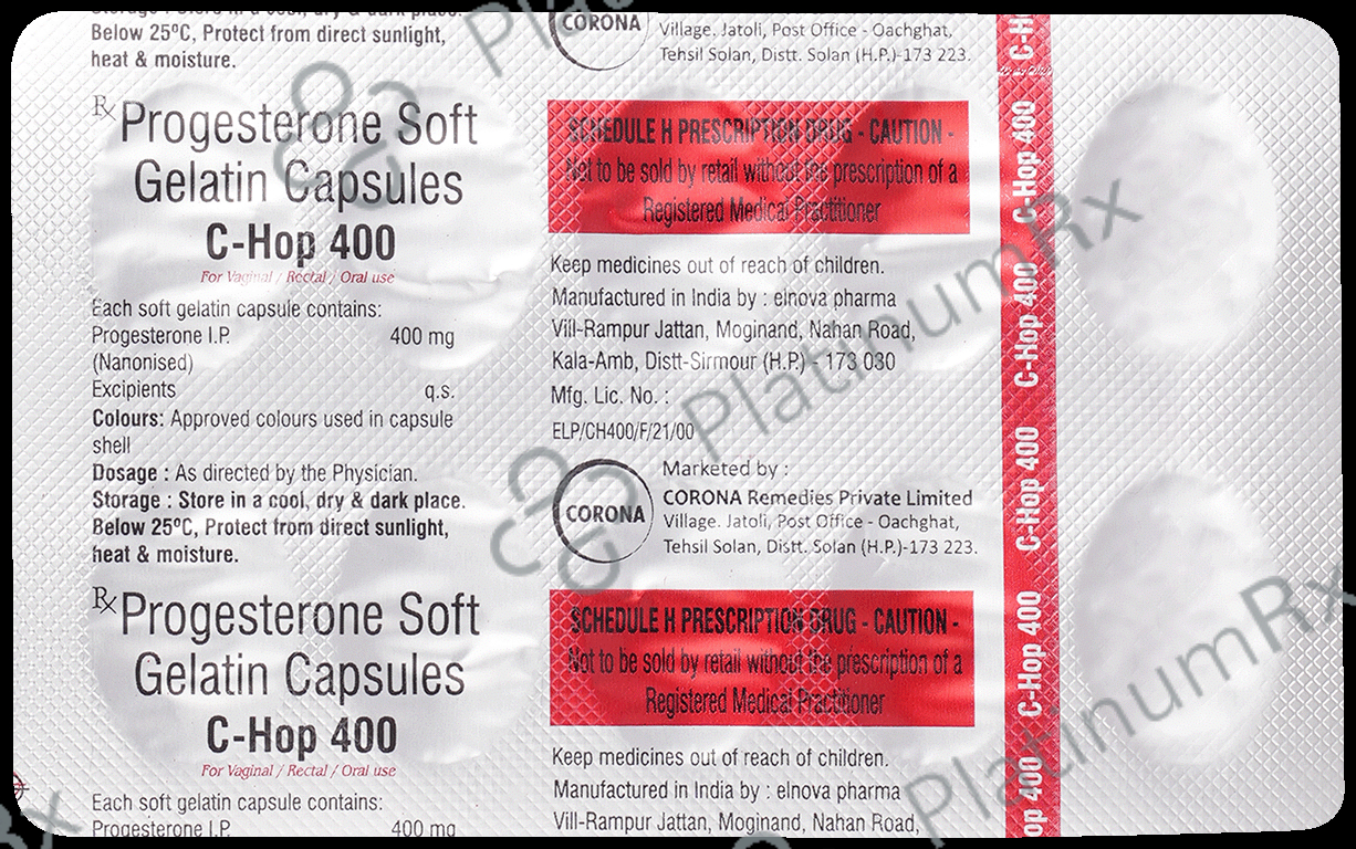 C-Hop 400mg Soft Gelatin Capsule