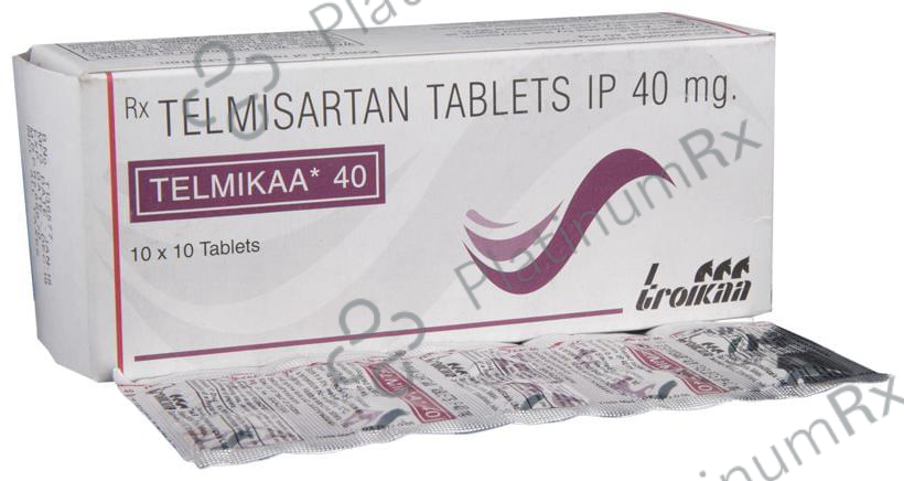 Telmikaa 40mg Tablet 10s