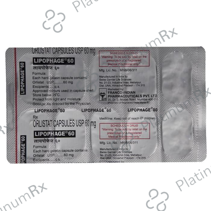 Lipophage 60 Capsule