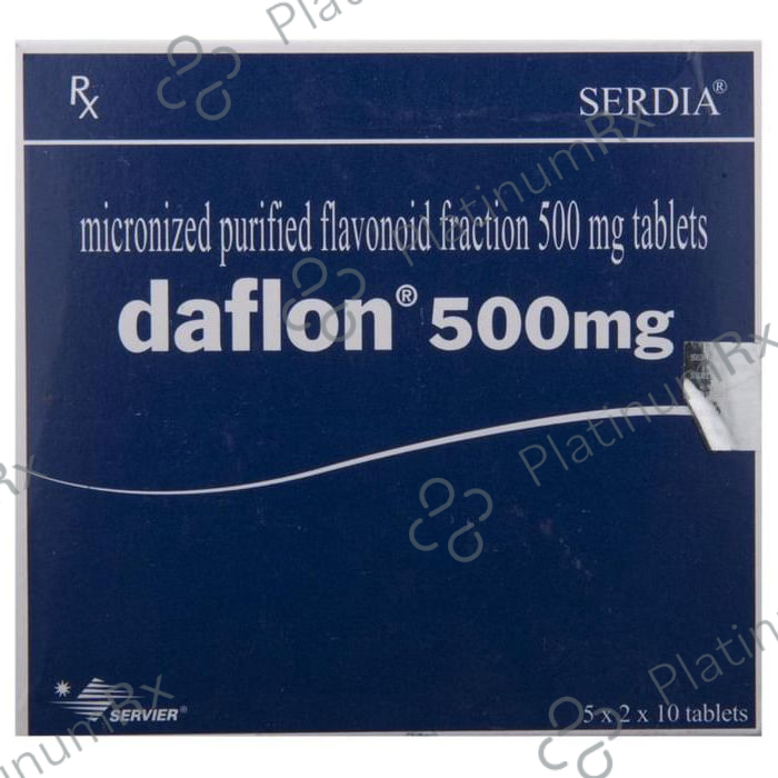 Daflon MG 500mg Tablet 10s