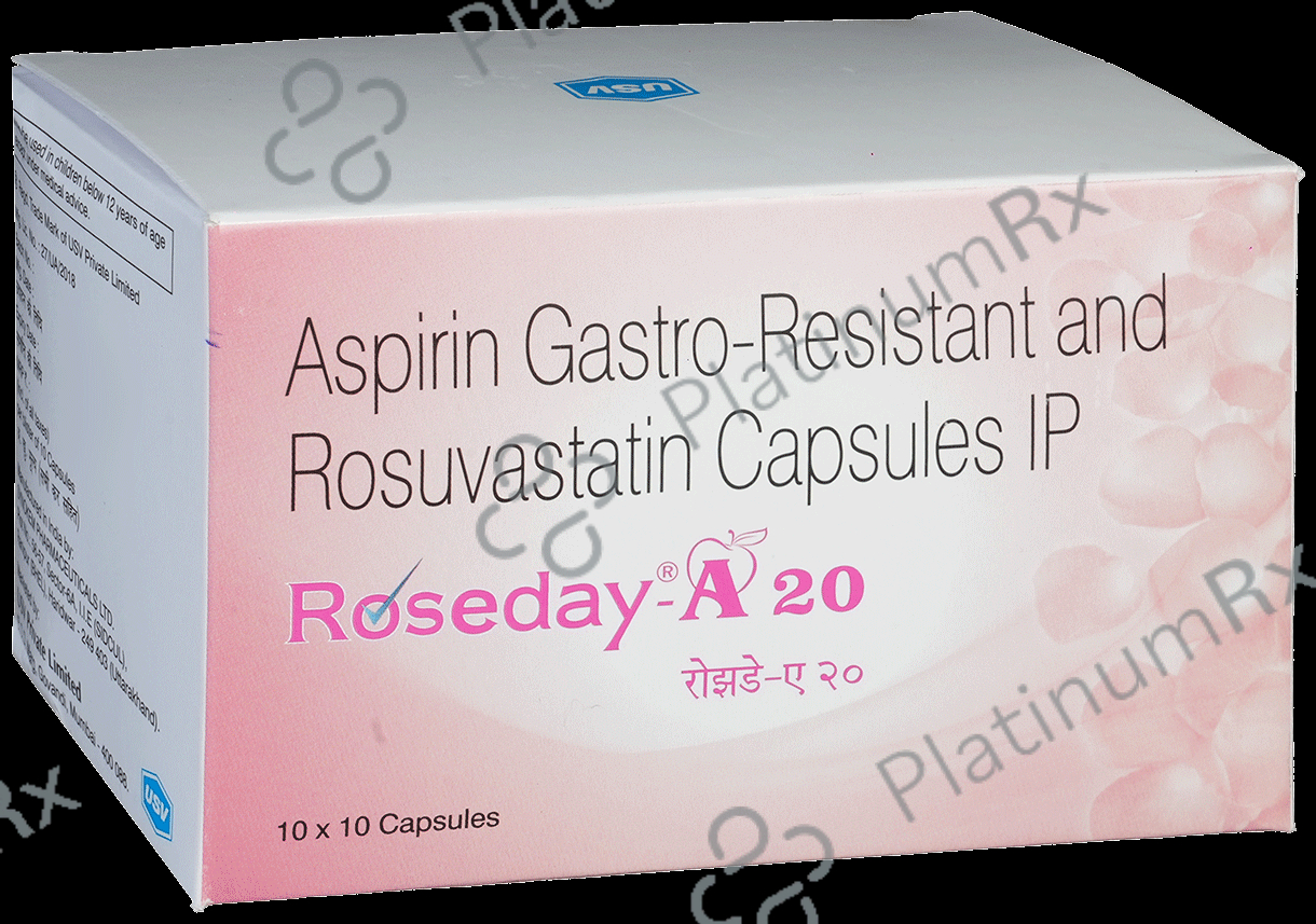Roseday A 20/75mg Capsule 10s