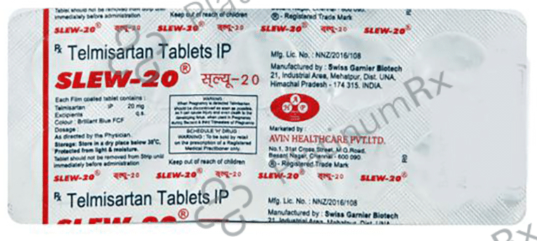 Slew 20mg Tablet