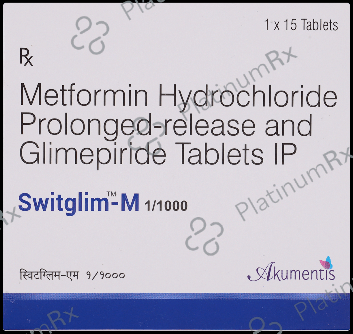 Switglim M 1/1000mg Tablet PR 15s