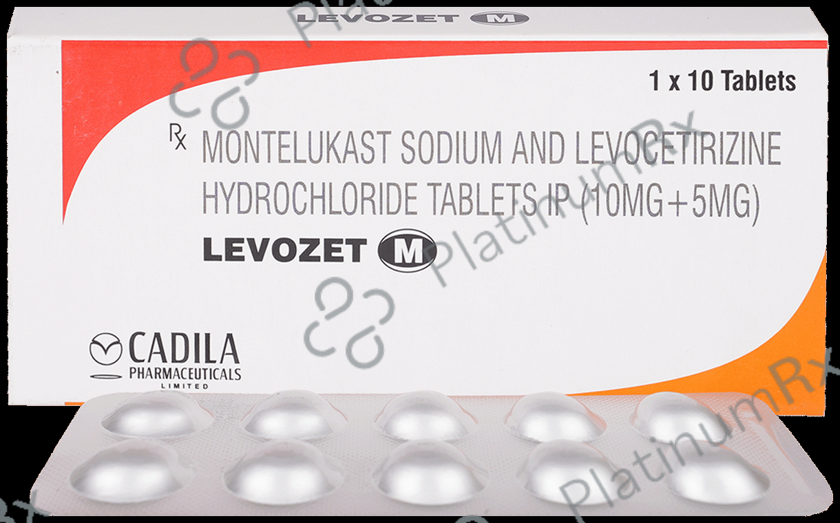 Levozet M 5/10mg Tablet 10s