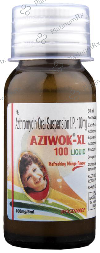 Aziwok XL 100mg Mango Oral Suspension 30ml