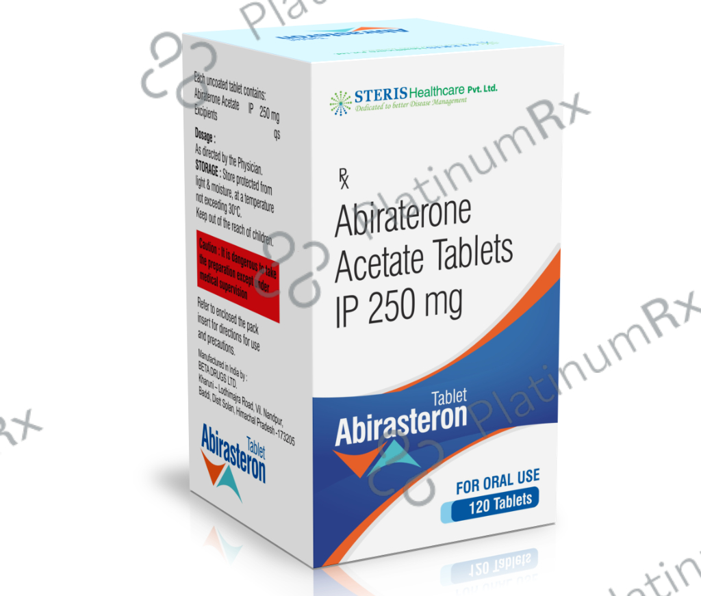 Abirasteron 250mg Tablet 120s