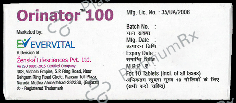 Orinator 100 Tablet
