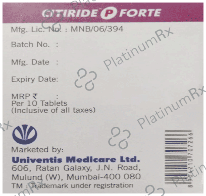 Citiride P Forte Tablet