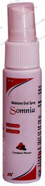 Somnia Melatonin 2mg Oral Spray Cranberry