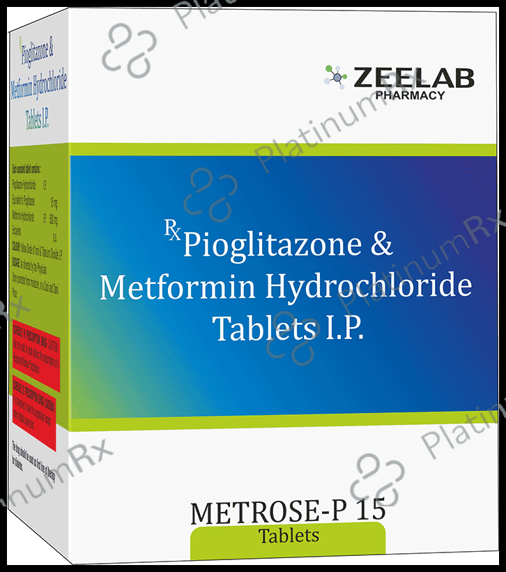 Metrose P 15mg/500mg Tablet