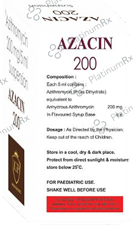 Azacin 200mg Oral Suspension