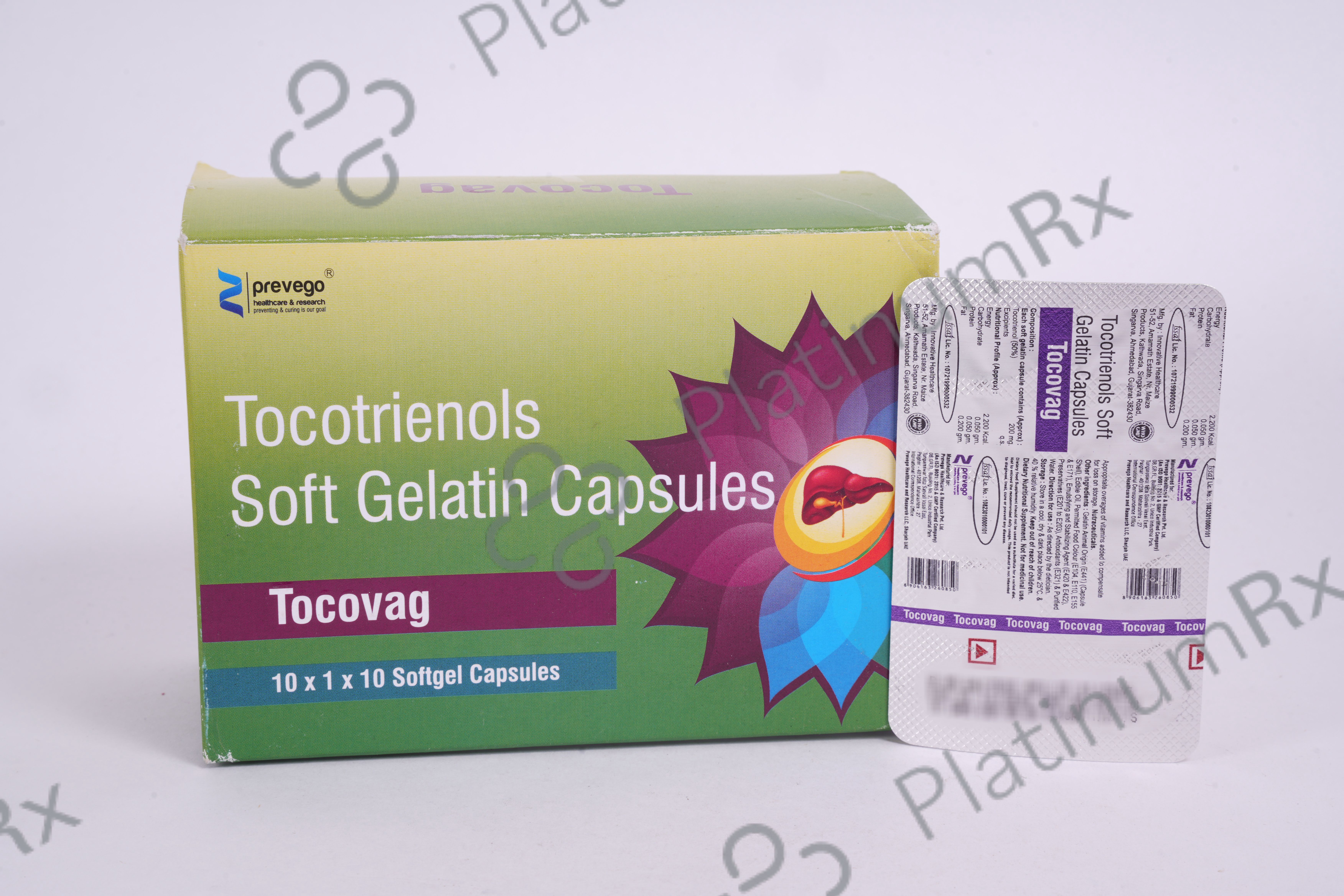 Tocovag 200mg Capsule 10s