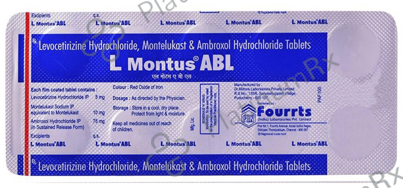 L Montus Abl 75/5/10mg Tablet SR 10s