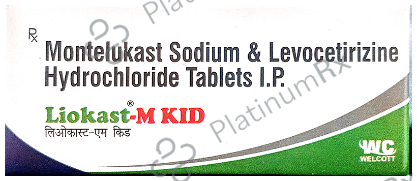 Liokast-M Kid 2.5mg/4mg Tablet