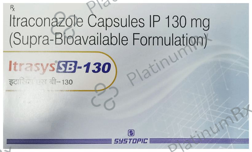 Itrasys SB 130mg Capsule 10s