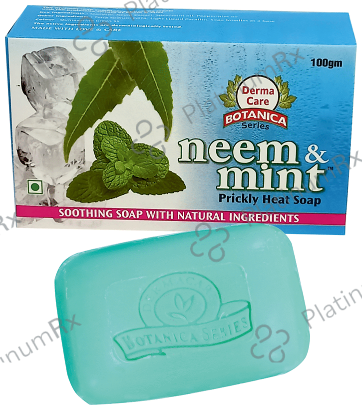 PIL Neem & Mint Prickly Heat Soap (100gm Each) 4 units