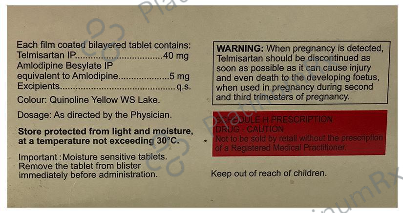 Tamica-AM 40 Tablet