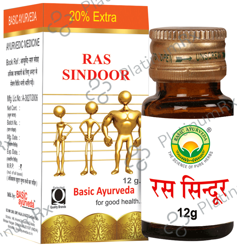 Basic Ayurveda Ras Sindoor 12 gm