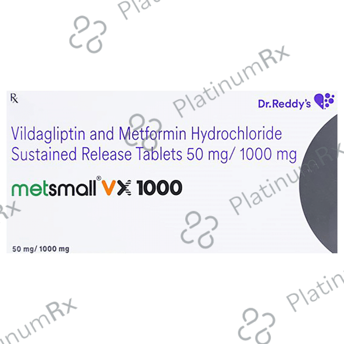 Metsmall VX 1000/50mg Tablet SR 10s
