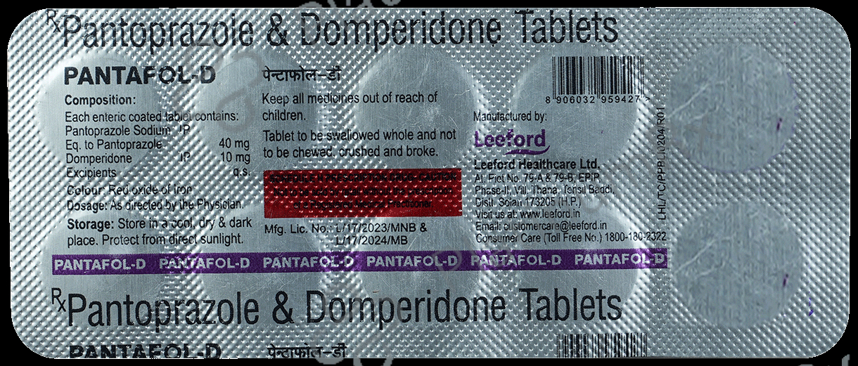 Pantafol D Tablet