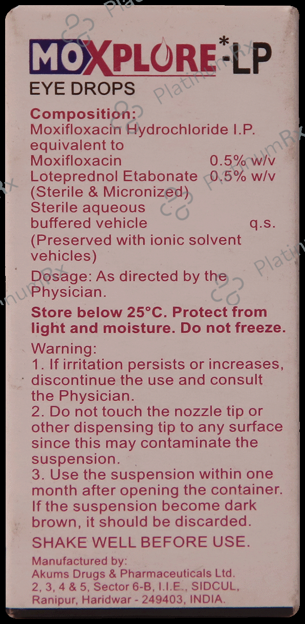 Moxplore LP Eye Drop