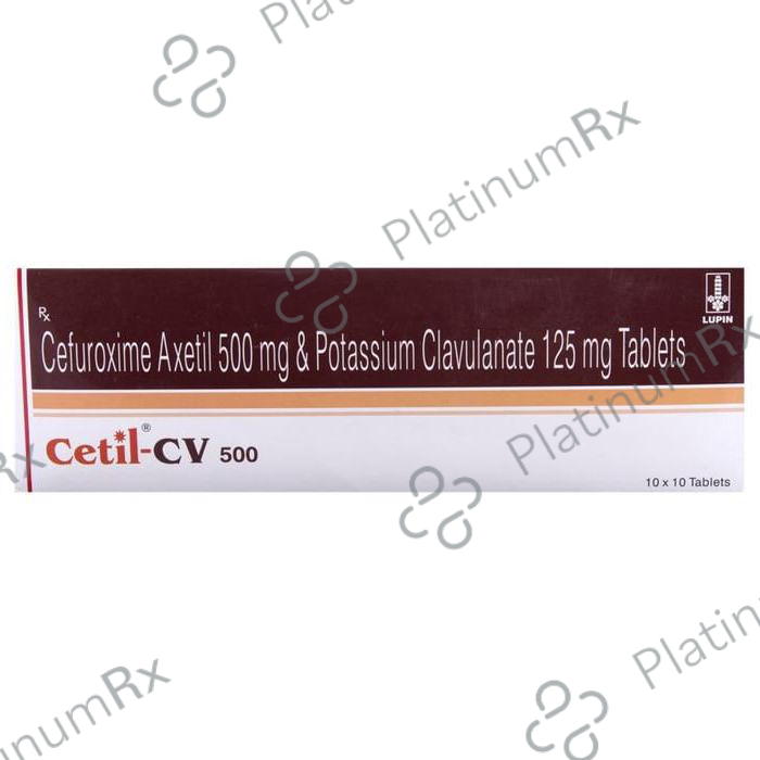 Cetil CV 500/125mg Tablet 10s