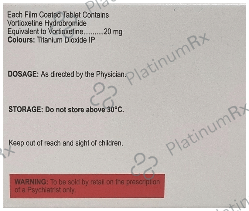 Vormind 20mg Tablet 10s