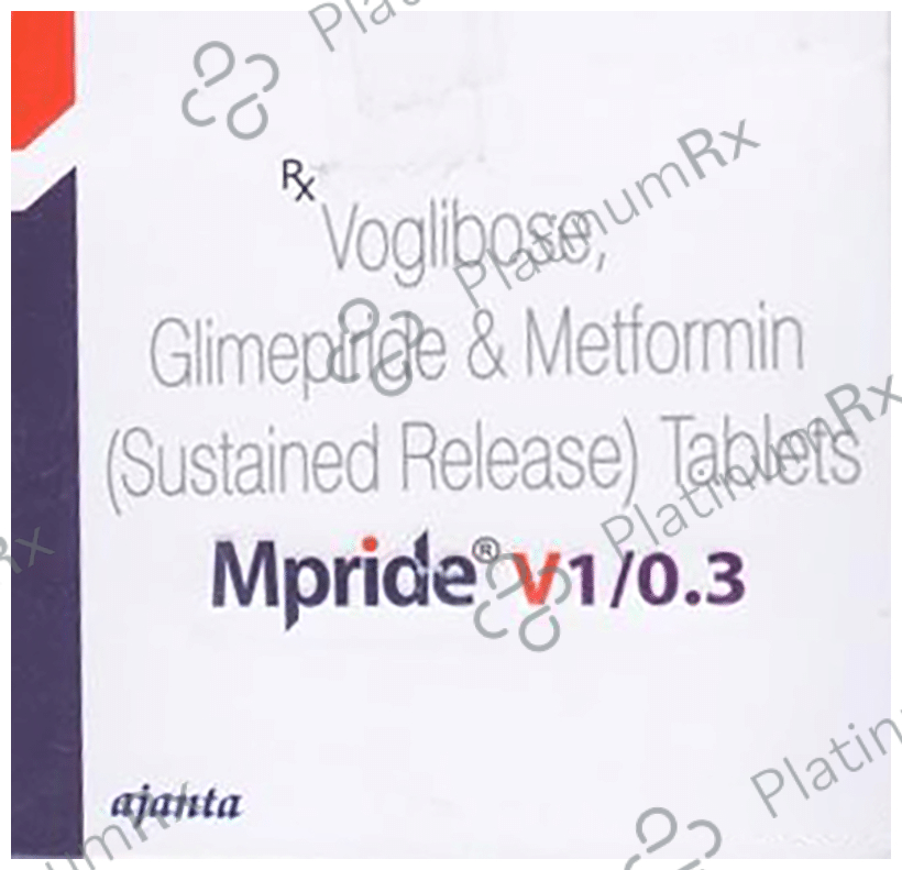 Mpride V 1/0.3 Tablet SR