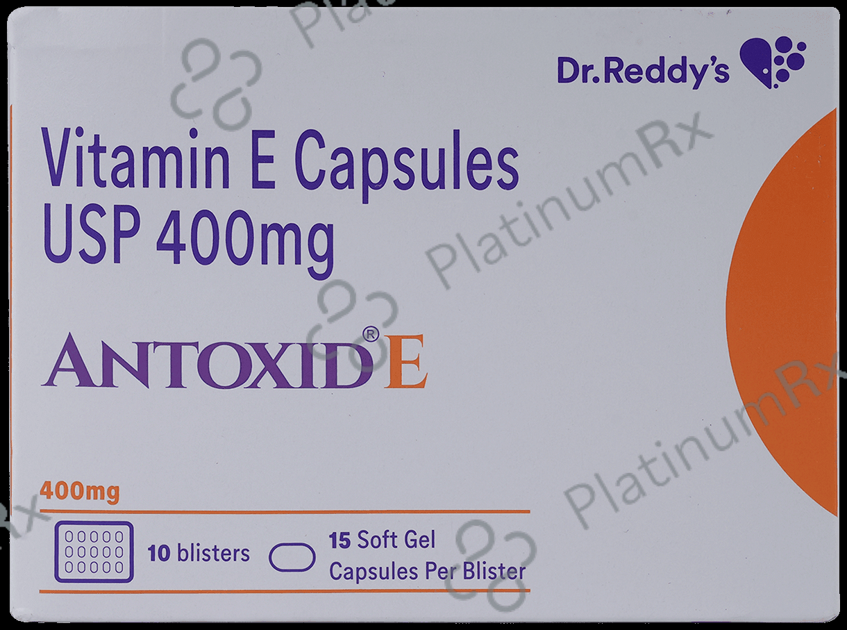 Antoxid E 400mg Capsule 15s