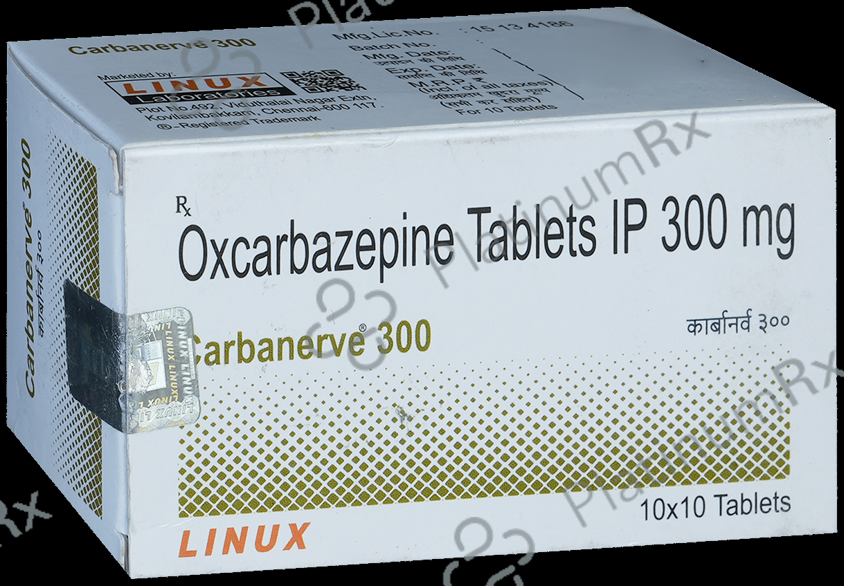 Carbanerve 300mg Tab 10s