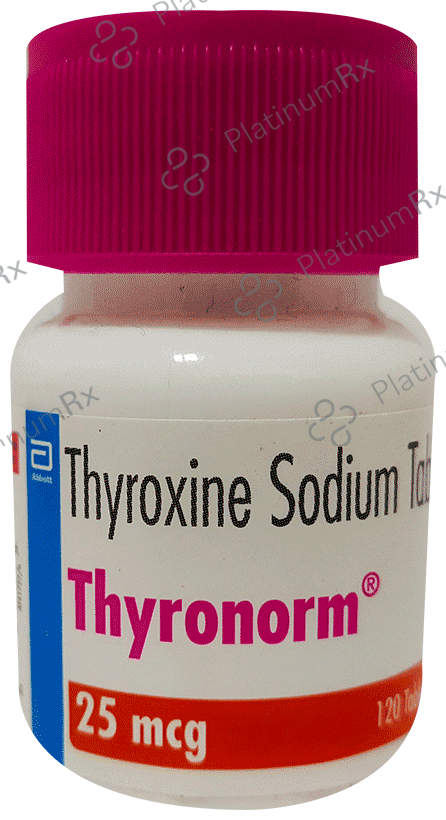 Thyronorm 25mcg Tablet 120s