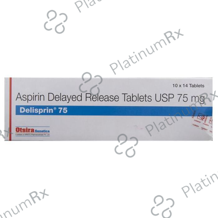 Delisprin 75mg Tablet 14s